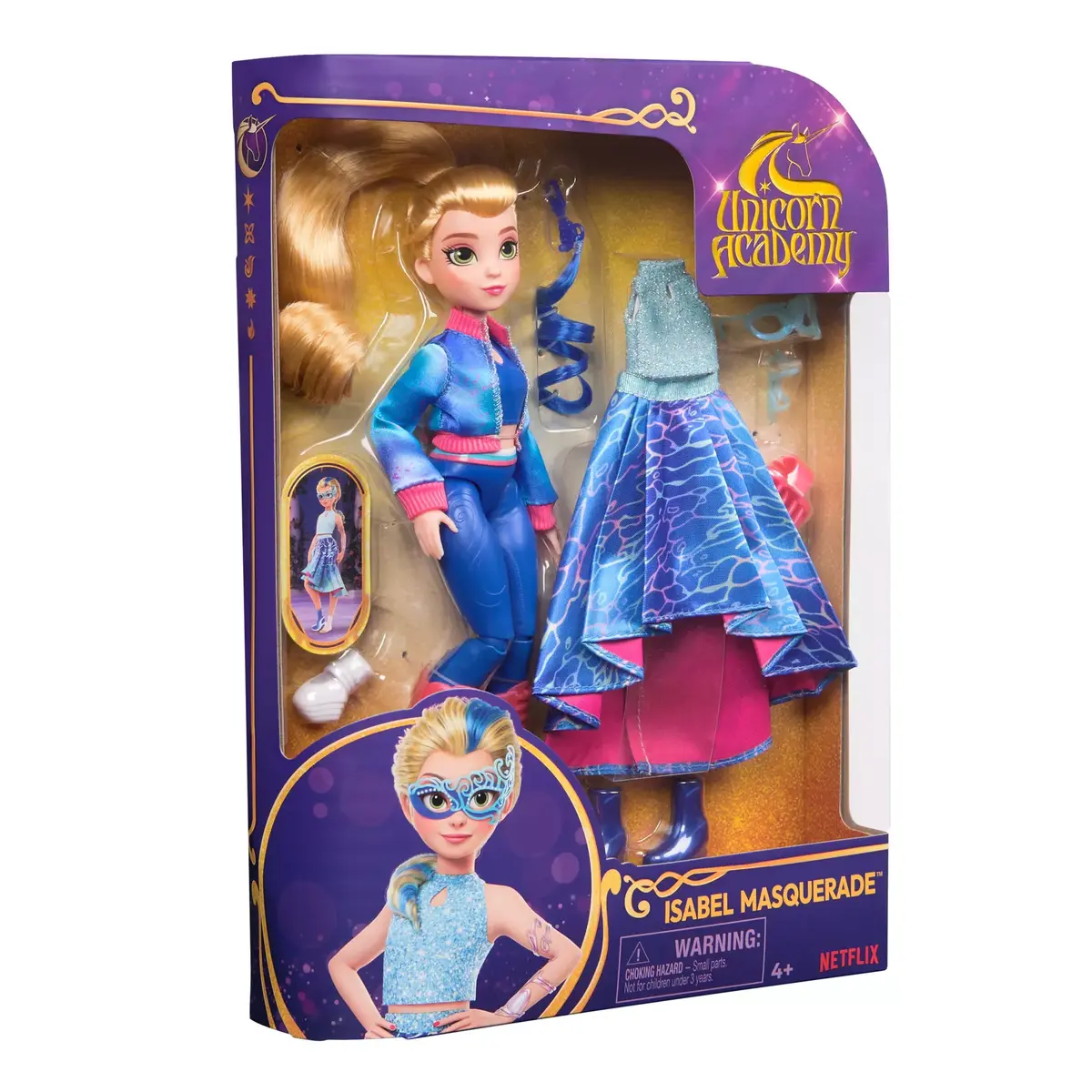 Modes lelle Spinmaster Unicorn Academy Isabel Deluxe Masquerade Photo 9