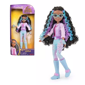 Modes lelle Spinmaster Unicorn Academy Layla 240mm Daudzkrāsaina