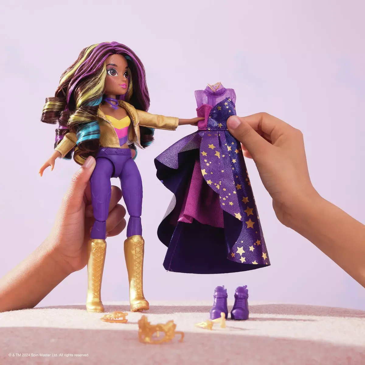 Modes lelle Spinmaster Unicorn Academy Sophia Masquerade Photo 2