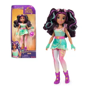 Modes lelle Spinmaster Unicorn Academy Ava 241mm Daudzkrāsaina
