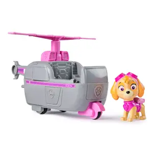 Spinmaster rotaļu helikopters PAW Patrol Skye’s Helicopter, plastmasa, 3+ gadiem (pelēks/rozā)