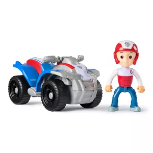 Kvadracikls Spinmaster PAW Patrol Ryder’s Rescue ATV no plastmasas, 3+ gadi, zils/sarkans/stoškrāsains