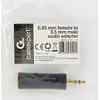 Cablexpert 6.35F to 3.5M gender changer Photo 2