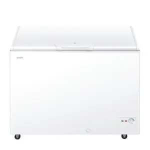 Candy CCHH 3012E Отдельно стоящий морозильный ларь емкостью 300 л, класс энергопотребления E, мощность замораживания 15 кг/24ч, уровень шума 35 дБ, белый