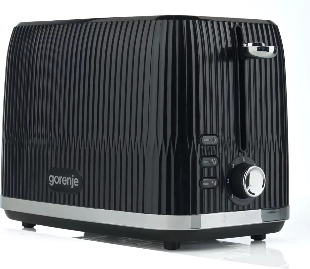 Тостер Gorenje T850DPB — 2 слота, чёрный Photo 2