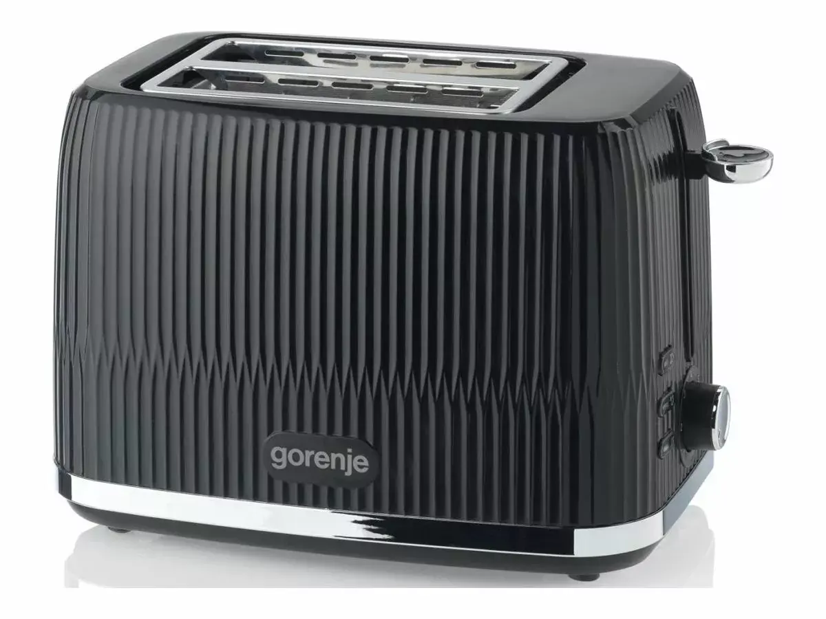 Тостер Gorenje T850DPB — 2 слота, чёрный Photo 8