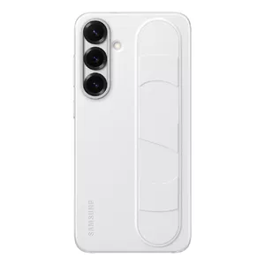Чехол Samsung Galaxy S25+ Монохромный Белый с Подставкой