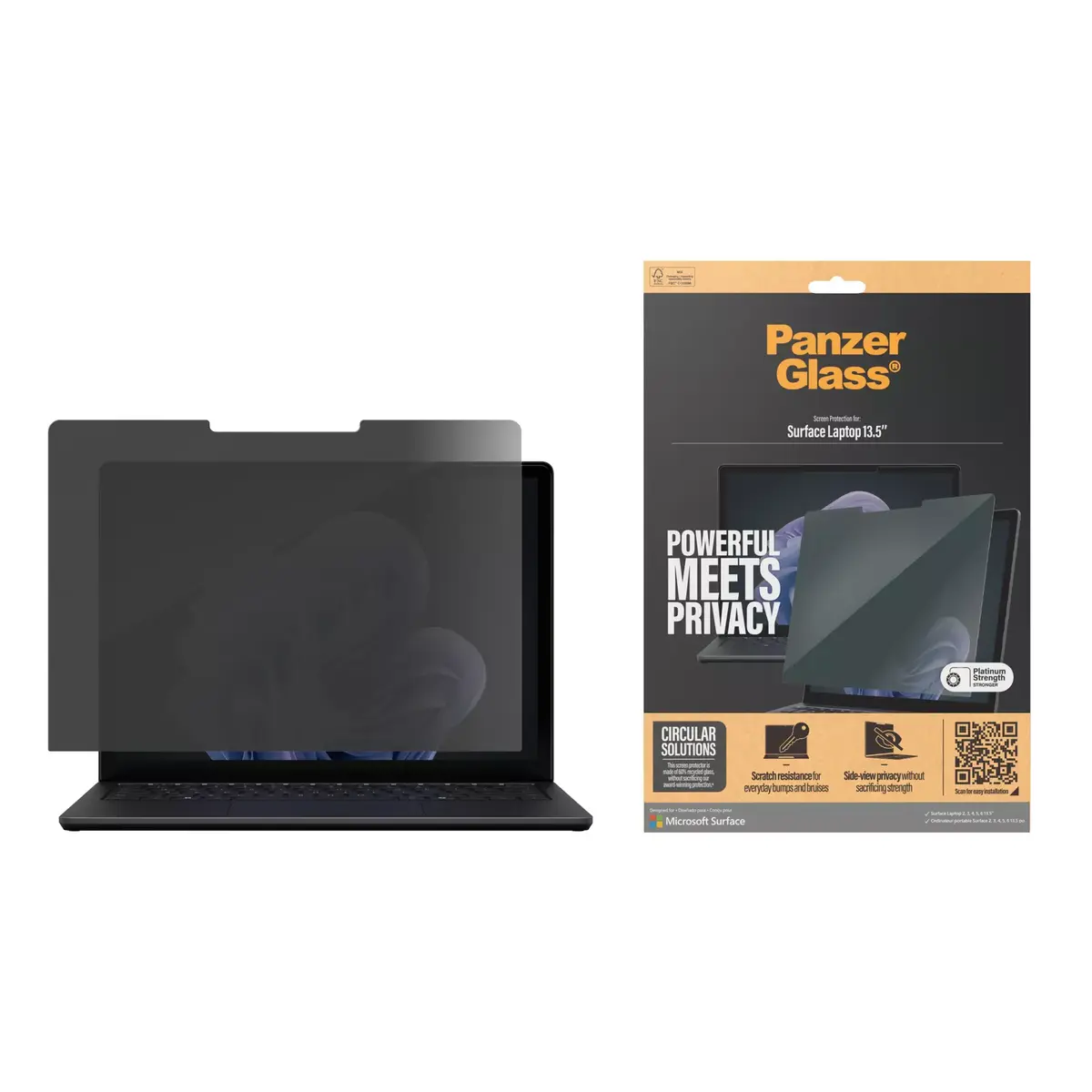Privātuma filtrs PanzerGlass Microsoft Surface Laptop 13.5'' Photo 2