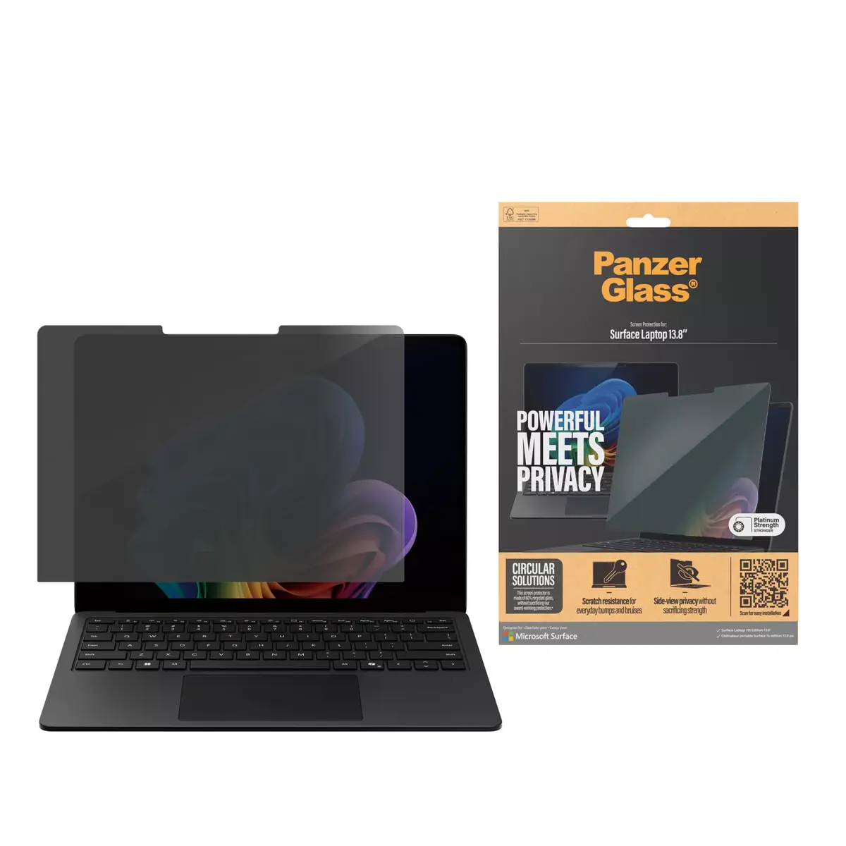 Privacy Screen Protector PanzerGlass Microsoft Surface Laptop 7th Edition Photo 2