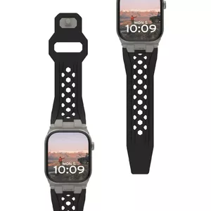 Urban Armor Gear UAG Monarch pulksteņa siksniņa Apple Watch Ultra, 42mm, 44mm, 45mm, 46mm, melna/titāna