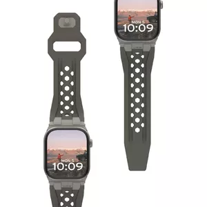 Siksniņa Urban Armor Gear Monarch priekš Apple Watch Ultra 42/44/45/46 mm — olive titan
