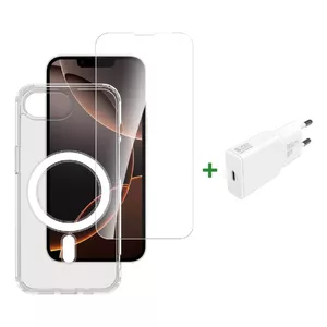 Mobile Phone Starter Kit 4smarts 541359 Transparent White 9H Glass