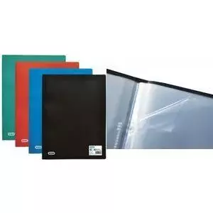 Display book Elba A4 40 pockets blue PP 0.3 mm