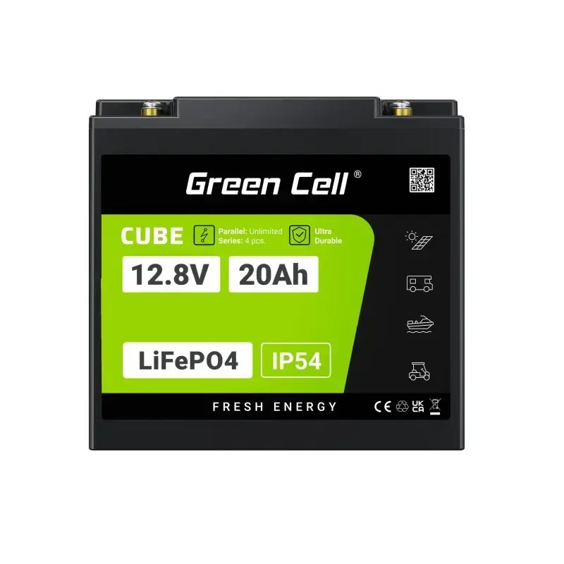 UPS akumulators Green Cell GC-LFPGC12V20AH 12.8V 20Ah Photo 26