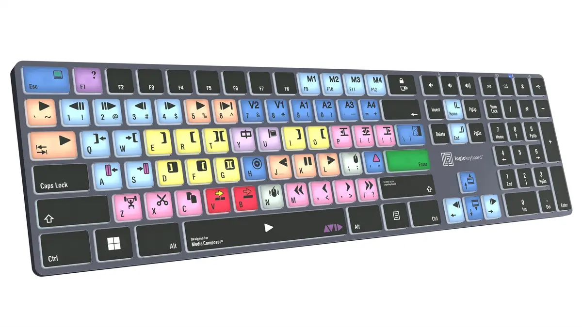Klaviatūra LogicKeyboard Avid Media Composer Titan