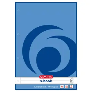 Записная книжка Herlitz 215418 A4 50 листов Многоцветная