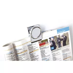 Papīra klips Magnetoplan 16669 Sudraba 26 lapas 40 mm