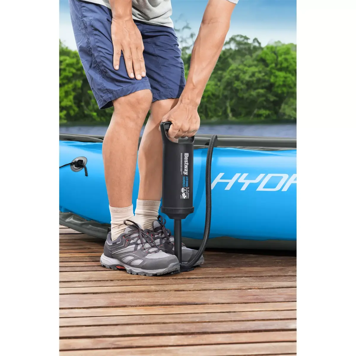 Bestway Air Hammer 1850 ML manuālais sūknis Photo 6