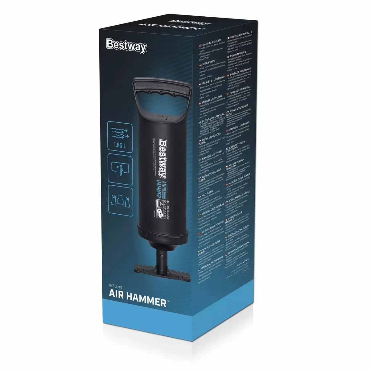 Bestway Air Hammer 1850 ML manuālais sūknis Photo 10