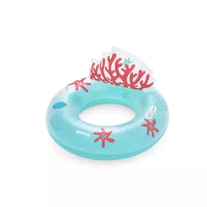 Inflatable Swimming Ring Bestway Coral Bliss 1.07 m x 1.13 m multicolour