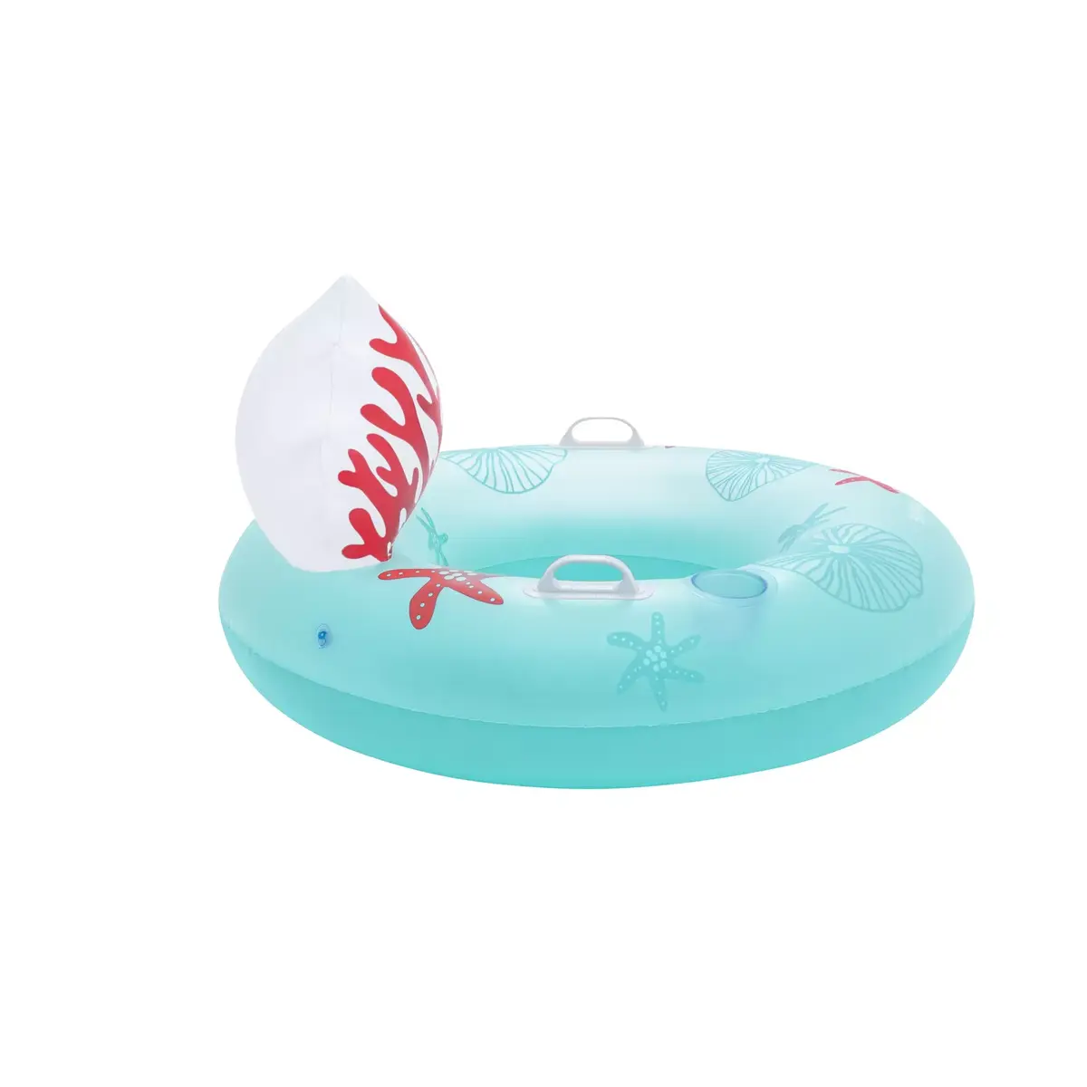 Inflatable Swimming Ring Bestway Coral Bliss 1.07x1.13 m Photo 4