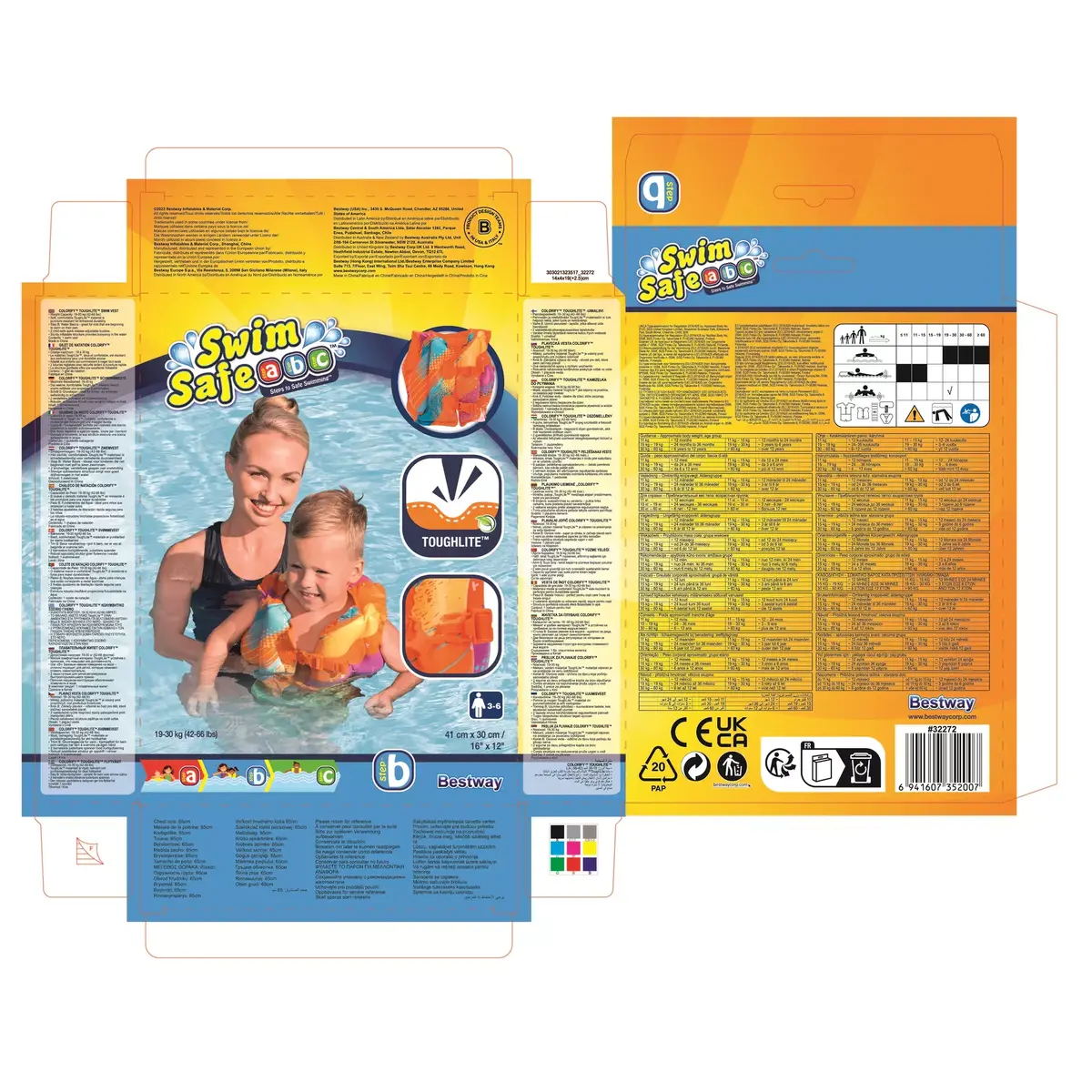 Надувной жилет Bestway Swim Safe 7352007 Photo 7