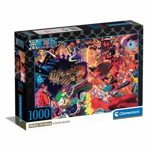 Пазл Clementoni Impossible One Piece 1000 шт, мультфильмы, 700×500 мм, 18–99 лет