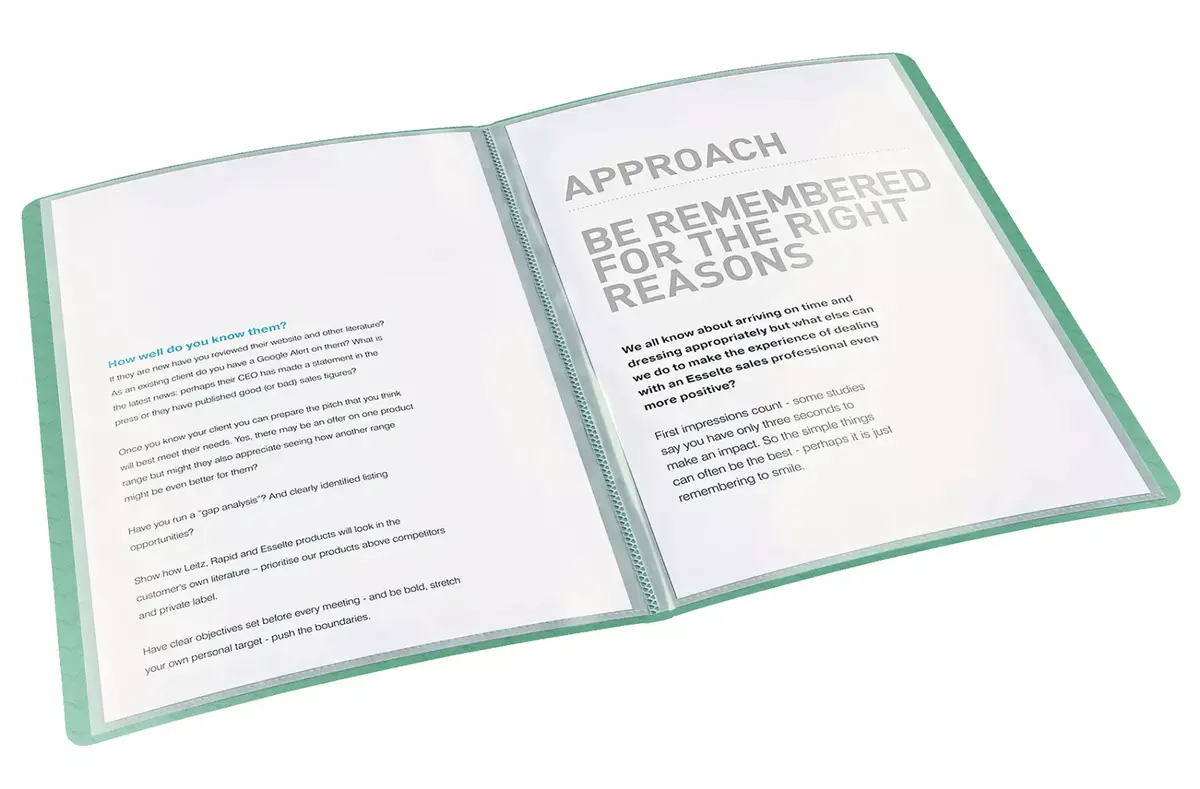 Folder ESSELTE 626228 — Polypropylene A4 circulation Photo 2