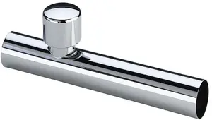 VIEGA outlet pipe with aerator straight, chrome-plated 1¼" × 200 mm