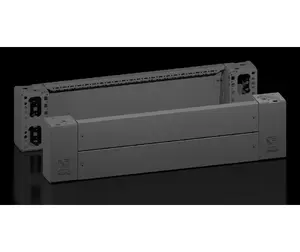 Угловой элемент Rittal VX 8660.023 — стальной корпус, чёрный, высота 200 мм, комплект 2 шт.
