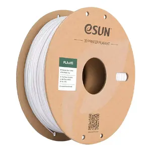 Filaments eSun ePLA+HS polilaktīds PLA+ 1,75 mm balts 1 kg