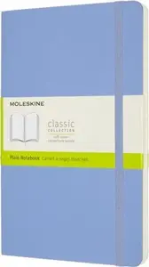 Блокнот Moleskine Classic — чистые страницы, мягкая обложка с резинкой