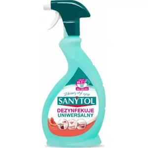 Spray disinfectant SANYTOL Grepfruit 500 ml — SANYTOL universal surface spray 500 ml