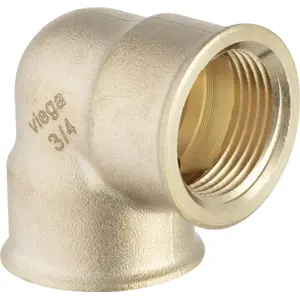 VIEGA Viega 3090 90° pipe elbow bend - single piece (bend angle 90°)