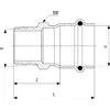 VIEGA 1111 steel drain cover 54 cm Photo 3