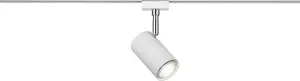 TRIO track spot 1xGU10 white matt — single-head track spotlight for GU10 lamp