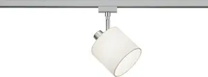Track spot TRIO 1xE14 nickel matt 78330101 — single-head track spotlight, E14 bulb