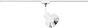TRIO track spot 1xGU10 white matt — single-head adjustable track spotlight