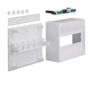 Hager GD110N Gamma electrical distribution board with 10 modules and IP30 protection
