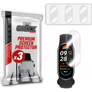 Защитная пленка GrizzGlass Hydrofilm для Xiaomi Smart Band 9 — гидрогелевая, точная вырезка