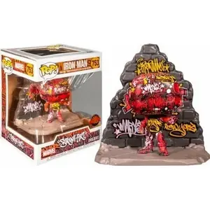 Фигурка Funko Pop винил Marvel Deluxe Iron Man Street Art Graffiti Deco №753 от funko pop
