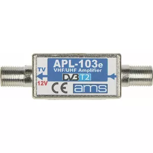 Antenas pastiprinātājs AMS APL-103E — RTV antenas signāla pastiprinātājs
