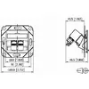 Розетка RJ‑45 MetzConnect 130B12D21102‑E Photo 2