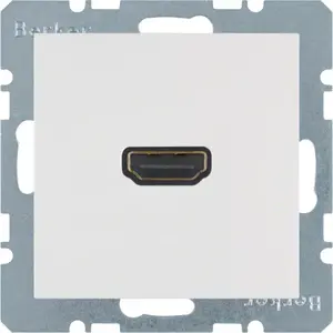Розетка HDMI Berker 3315428989, белая