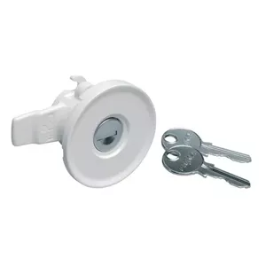 Hager FZ597N Cylinder Lock No. 1242E for IP44 Enclosures