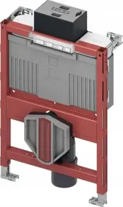 Toilet installation module TECEprofil with Uni 750 cistern, installation height 750 mm