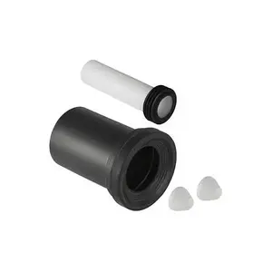 Connection set for wall-hung WC GEBERIT 152.426.46.1 PE d90/110 180 mm with cover caps