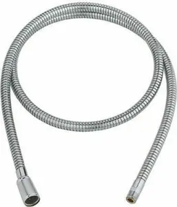 GROHE Metal Hose for Ladylux 46092000 M15-1/2 Inch Chrome Shower Hose