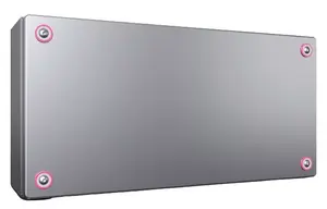 Корпус электрический Rittal 1568.000, нержавеющая сталь, IP66, 400×200×120 мм