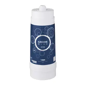 Water filter cartridge GROHE 40404001 — replacement cartridge, compatible with Grohe systems, min input temp 4 °C, 1 pc